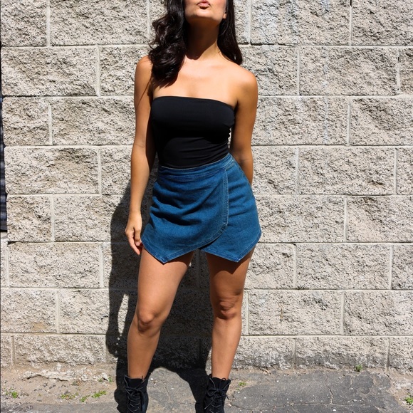 Denim Skort - Picture 3 of 5